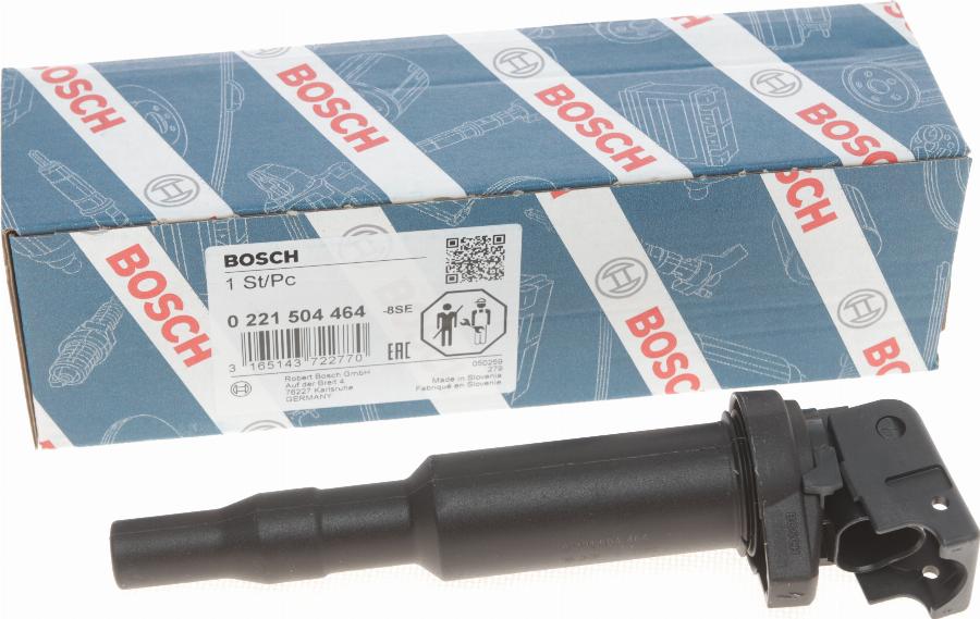 BOSCH 0 221 504 464 - Bobina d'accensione www.autoricambit.com