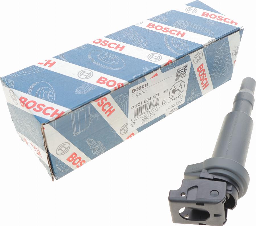 BOSCH 0 221 504 471 - Bobina d'accensione www.autoricambit.com