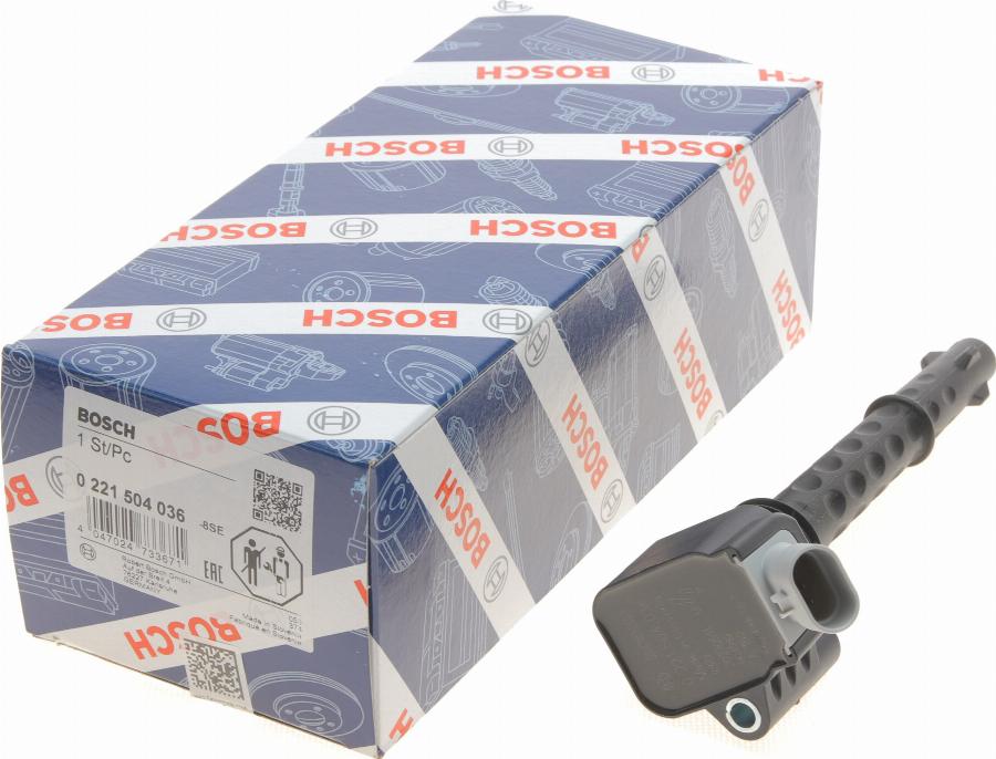 BOSCH 0 221 504 036 - Bobina d'accensione www.autoricambit.com