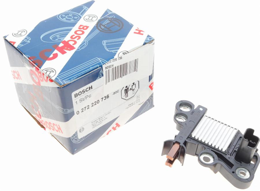 BOSCH 0 272 220 736 - Regolatore di tensione del generatore www.autoricambit.com