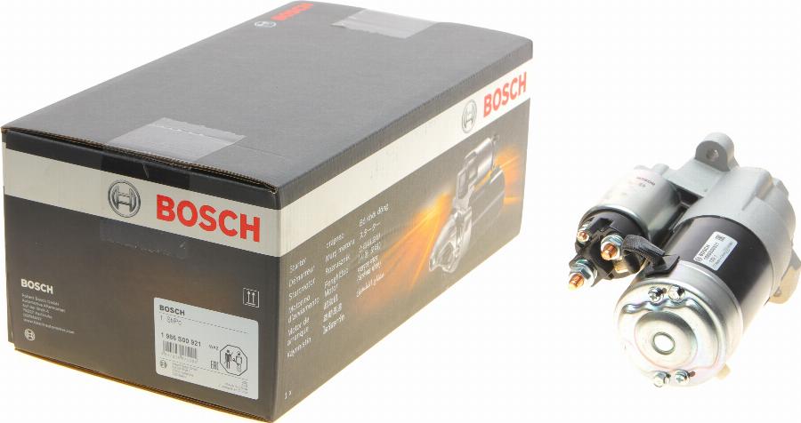 BOSCH 1 986 S00 921 - Motorino d'avviamento www.autoricambit.com