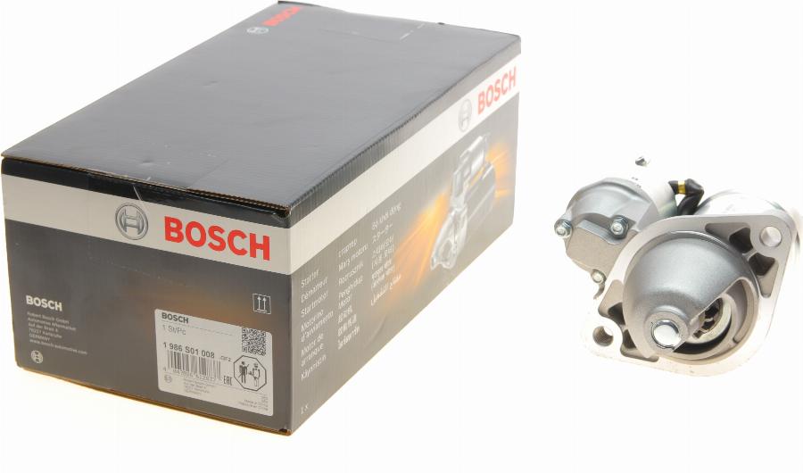 BOSCH 1 986 S01 008 - Motorino d'avviamento www.autoricambit.com