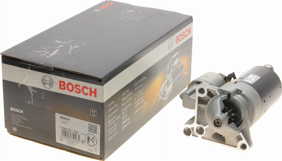 BOSCH 1 986 S01 036 - Motorino d'avviamento www.autoricambit.com