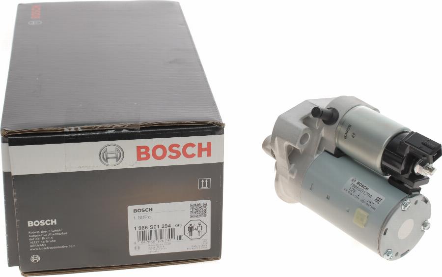 BOSCH 1 986 S01 294 - Motorino d'avviamento www.autoricambit.com