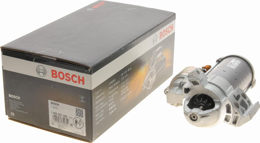 BOSCH 1 986 S01 266 - Motorino d'avviamento www.autoricambit.com