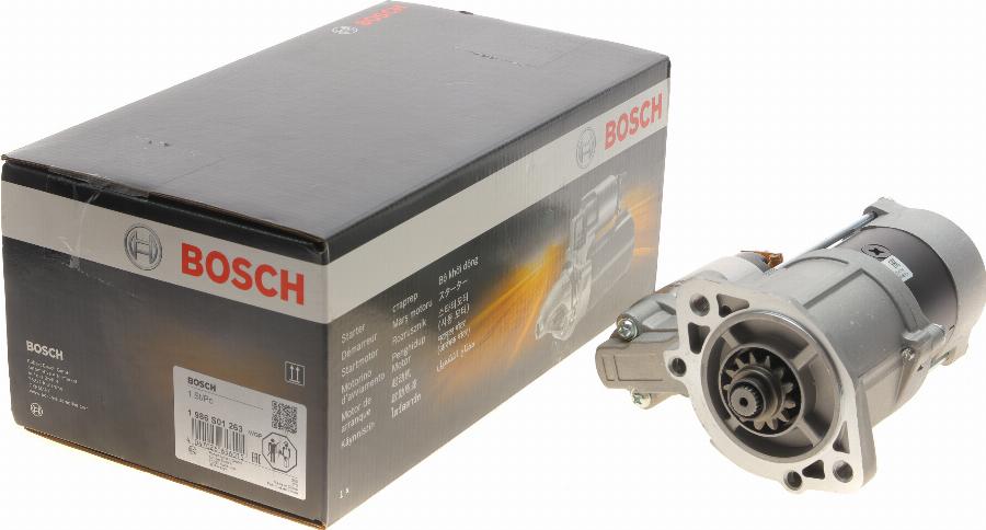 BOSCH 1 986 S01 263 - Motorino d'avviamento www.autoricambit.com