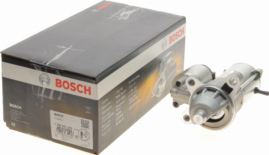 BOSCH 1 986 S01 205 - Motorino d'avviamento www.autoricambit.com