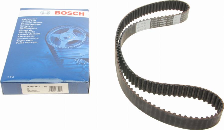 BOSCH 1 987 949 517 - Cinghia dentata www.autoricambit.com