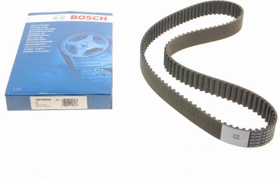 BOSCH 1 987 949 538 - Cinghia dentata www.autoricambit.com