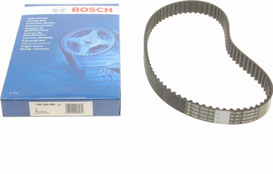 BOSCH 1 987 949 665 - Cinghia dentata www.autoricambit.com