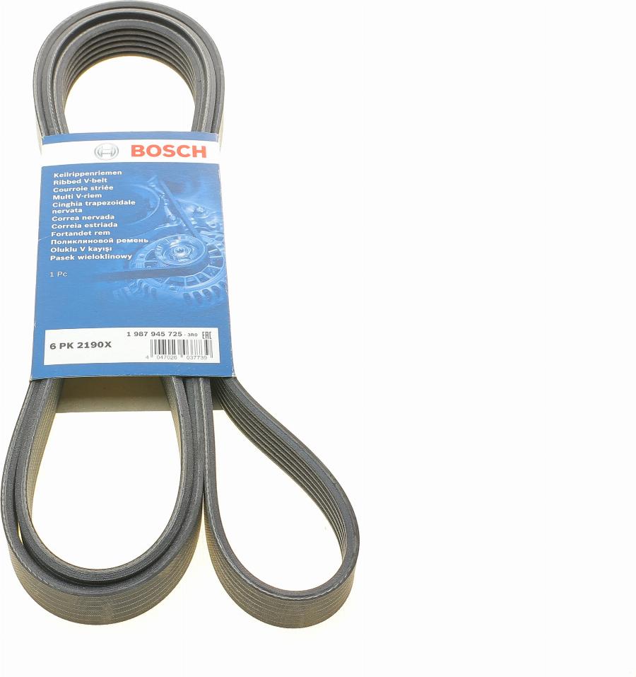 BOSCH 1 987 945 725 - Cinghia Poly-V www.autoricambit.com