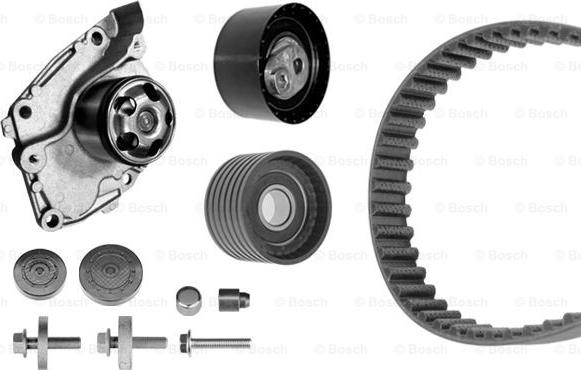 BOSCH 1 987 946 456 - Pompa acqua + Kit cinghie dentate www.autoricambit.com