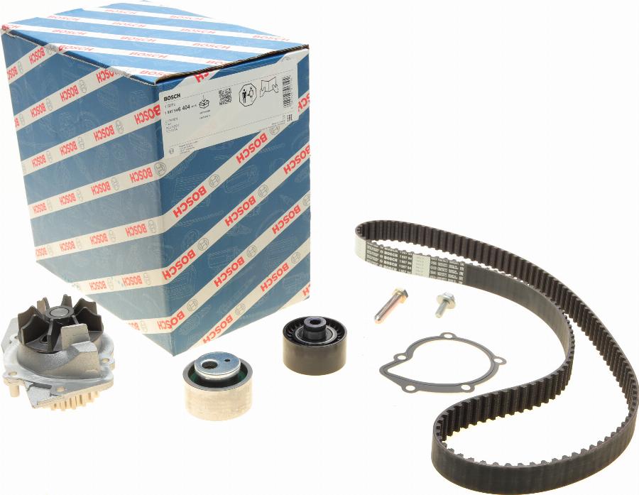 BOSCH 1 987 946 404 - Pompa acqua + Kit cinghie dentate www.autoricambit.com