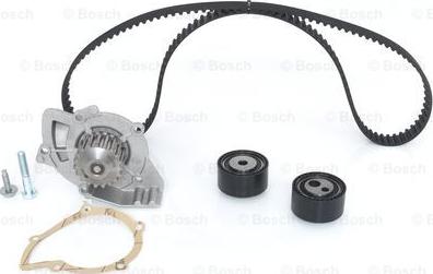 BOSCH 1 987 946 411 - Pompa acqua + Kit cinghie dentate www.autoricambit.com