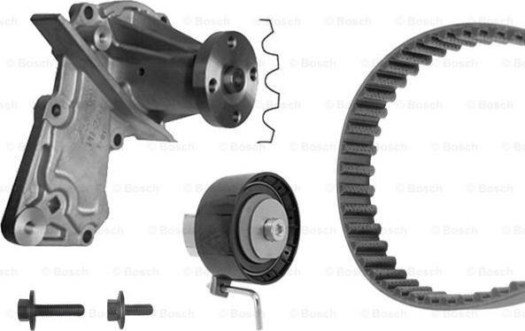 BOSCH 1 987 946 413 - Pompa acqua + Kit cinghie dentate www.autoricambit.com