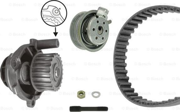 BOSCH 1 987 946 438 - Pompa acqua + Kit cinghie dentate www.autoricambit.com