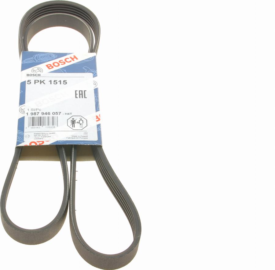 BOSCH 1 987 946 057 - Cinghia Poly-V www.autoricambit.com