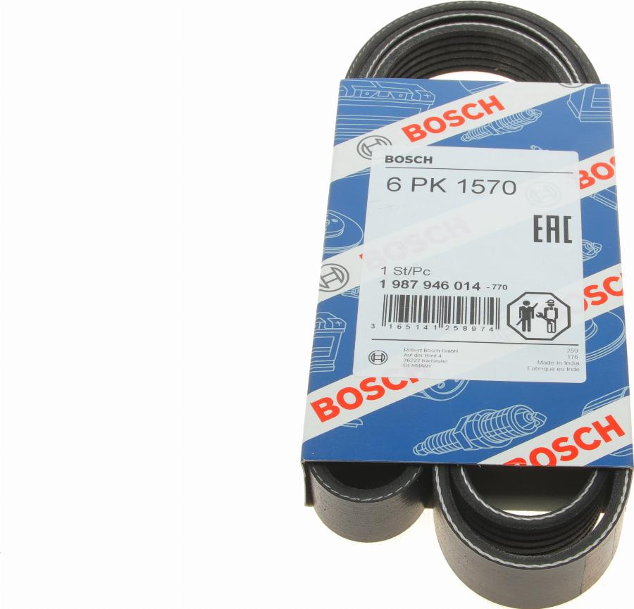 BOSCH 1 987 946 014 - Cinghia Poly-V www.autoricambit.com