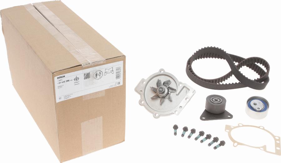 BOSCH 1 987 946 396 - Pompa acqua + Kit cinghie dentate www.autoricambit.com