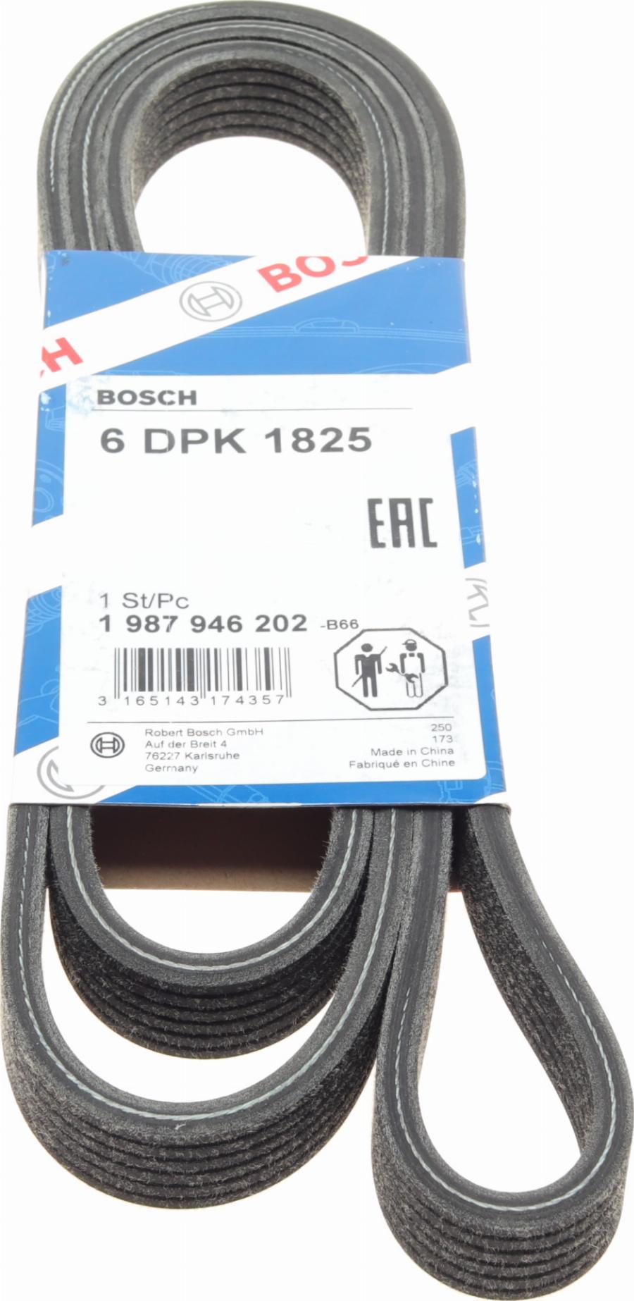 BOSCH 1 987 946 202 - Cinghia Poly-V www.autoricambit.com