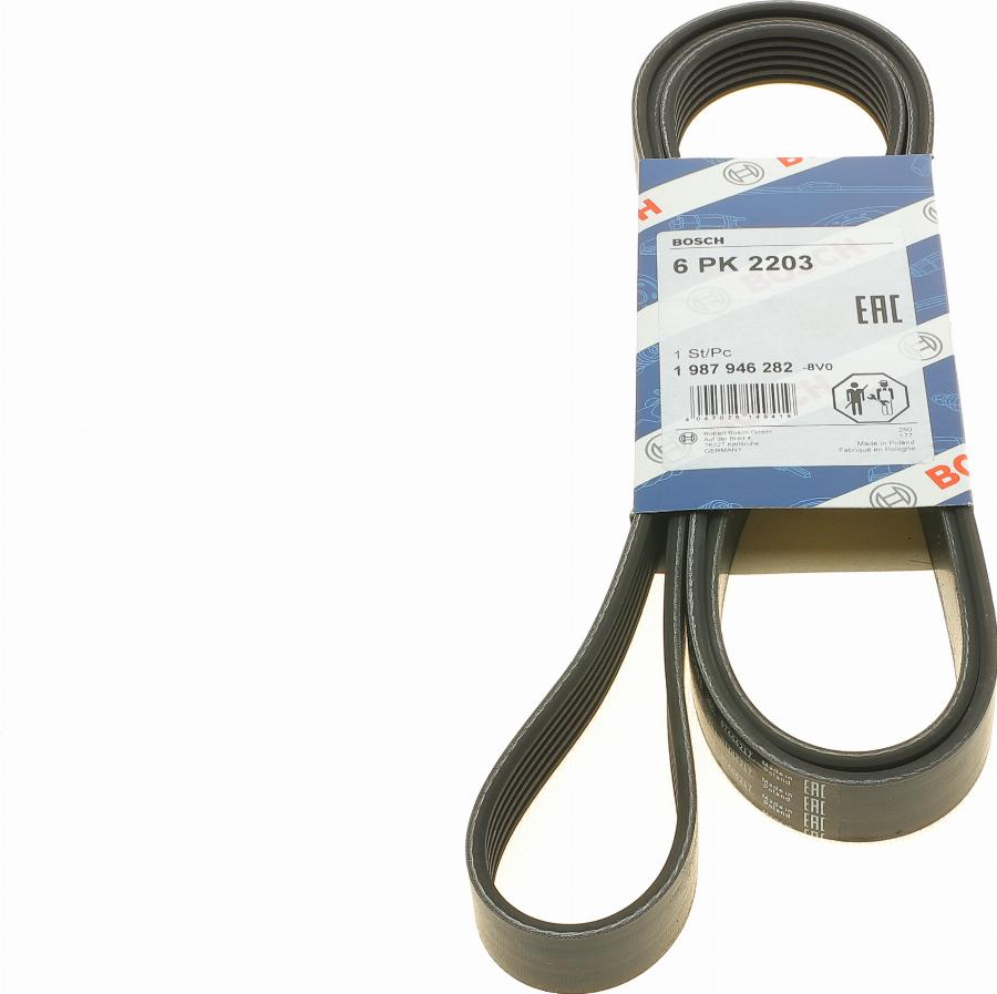 BOSCH 1 987 946 282 - Cinghia Poly-V www.autoricambit.com