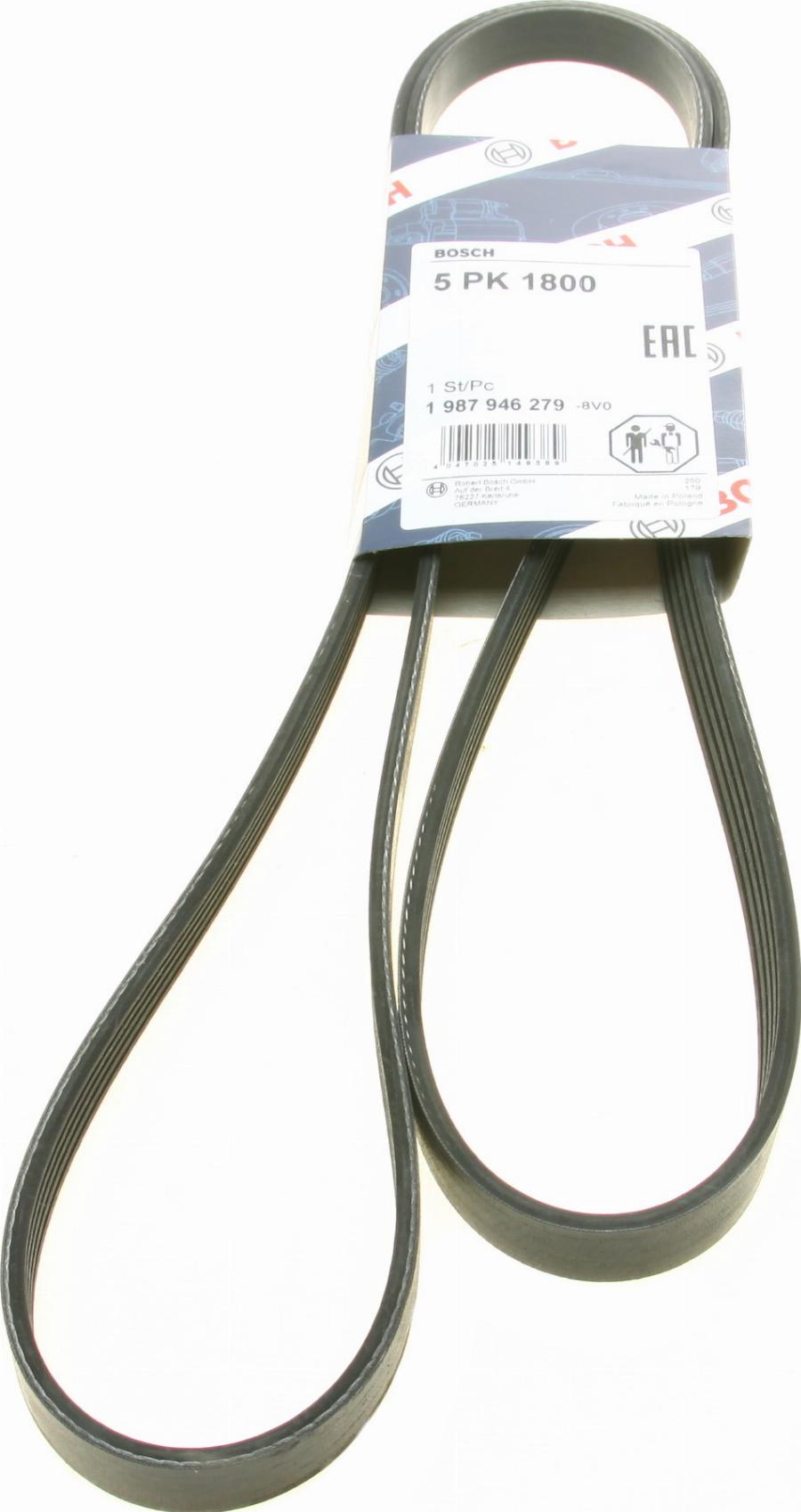 BOSCH 1 987 946 279 - Cinghia Poly-V www.autoricambit.com