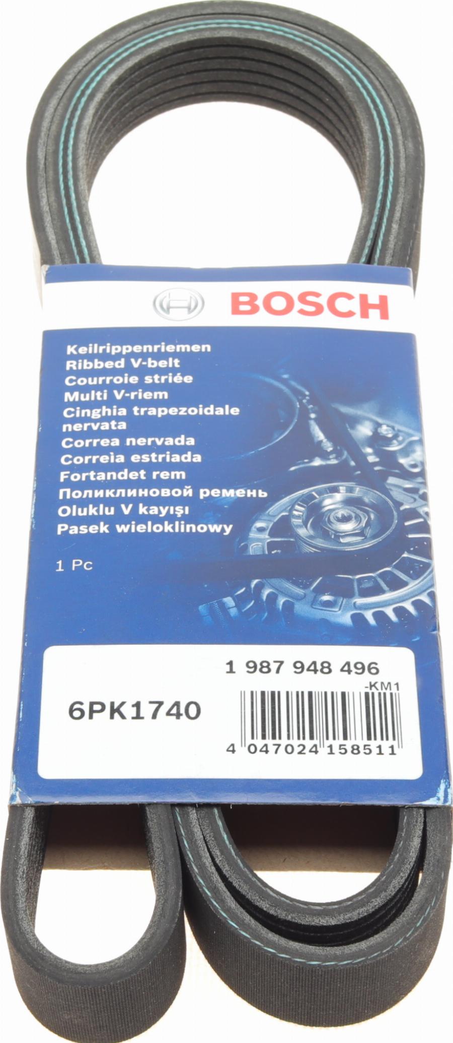 BOSCH 1 987 948 496 - Cinghia Poly-V www.autoricambit.com