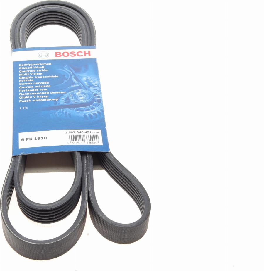 BOSCH 1 987 948 451 - Cinghia Poly-V www.autoricambit.com