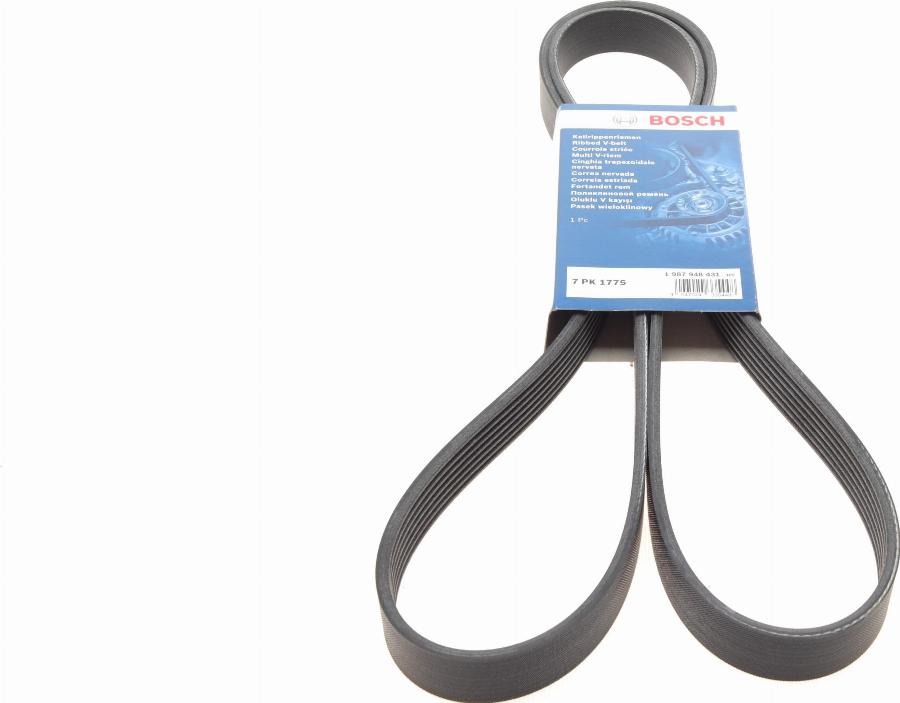 BOSCH 1 987 948 431 - Cinghia Poly-V www.autoricambit.com