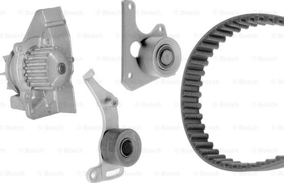 BOSCH 1 987 948 896 - Pompa acqua + Kit cinghie dentate www.autoricambit.com