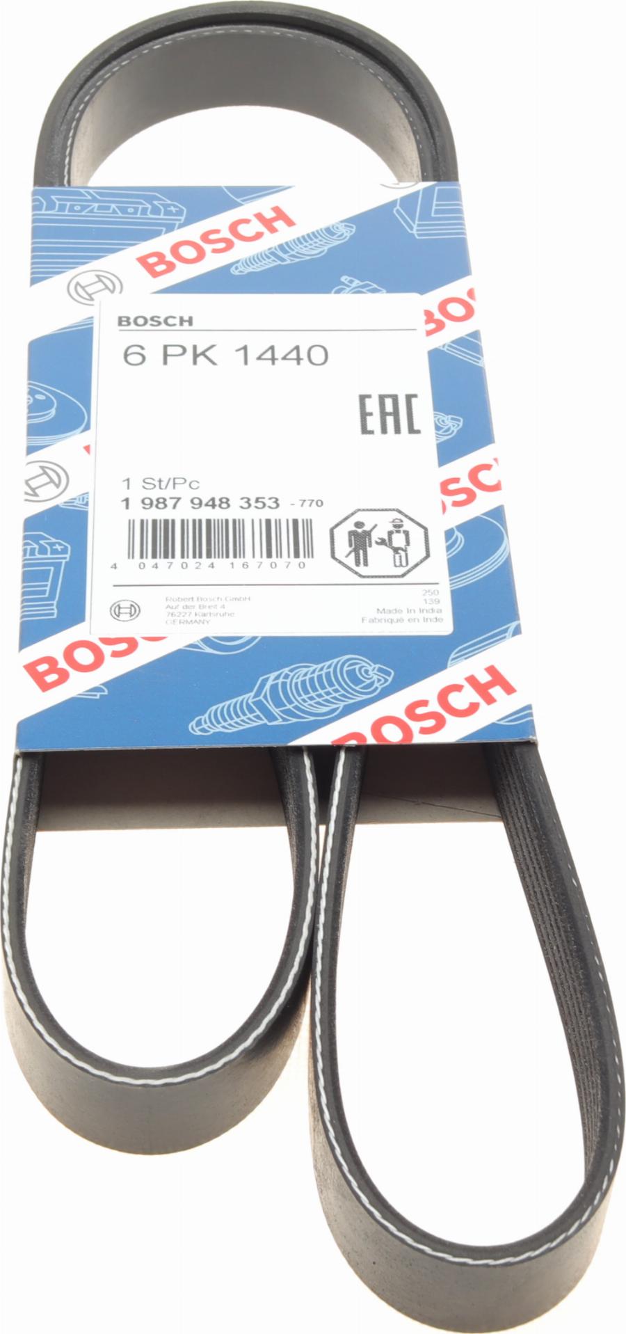 BOSCH 1 987 948 353 - Cinghia Poly-V www.autoricambit.com