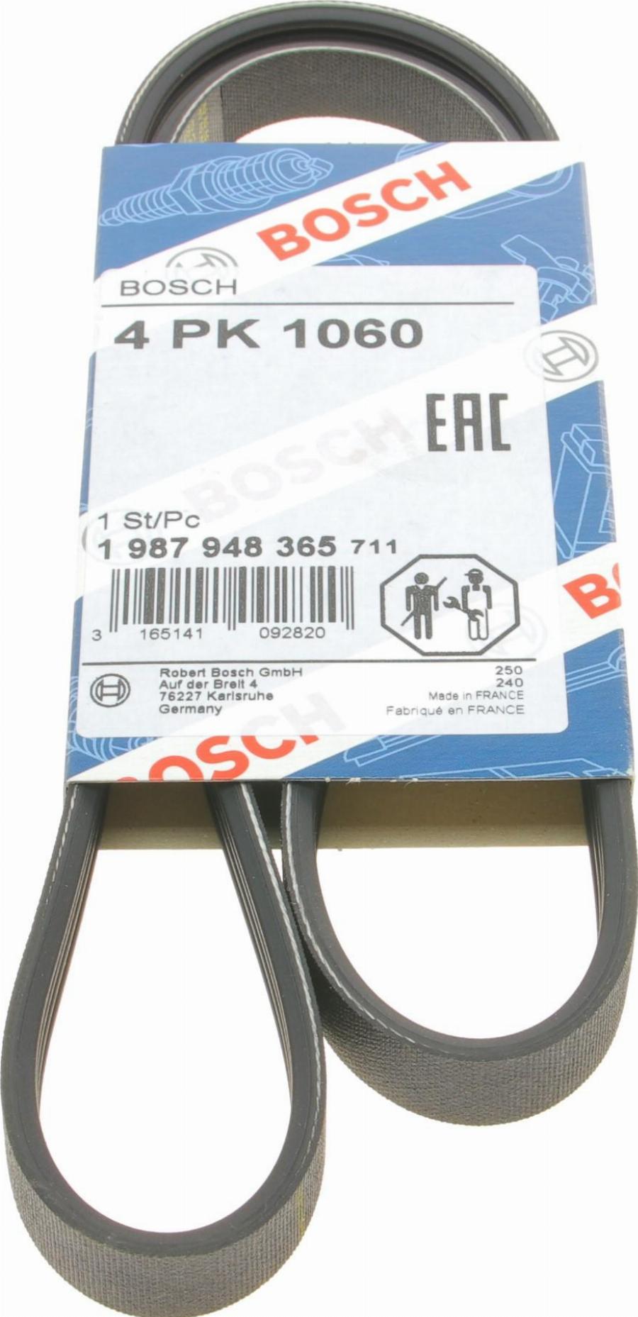 BOSCH 1 987 948 365 - Cinghia Poly-V www.autoricambit.com