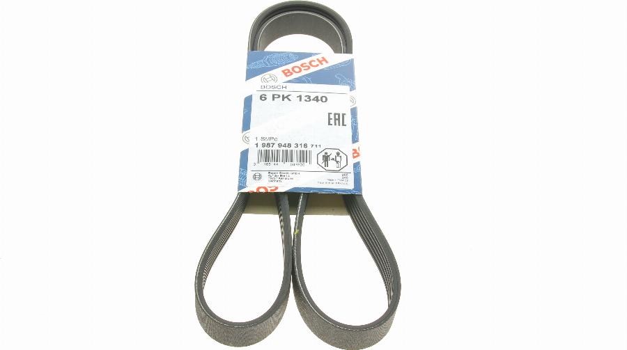 BOSCH 1 987 948 316 - Cinghia Poly-V www.autoricambit.com