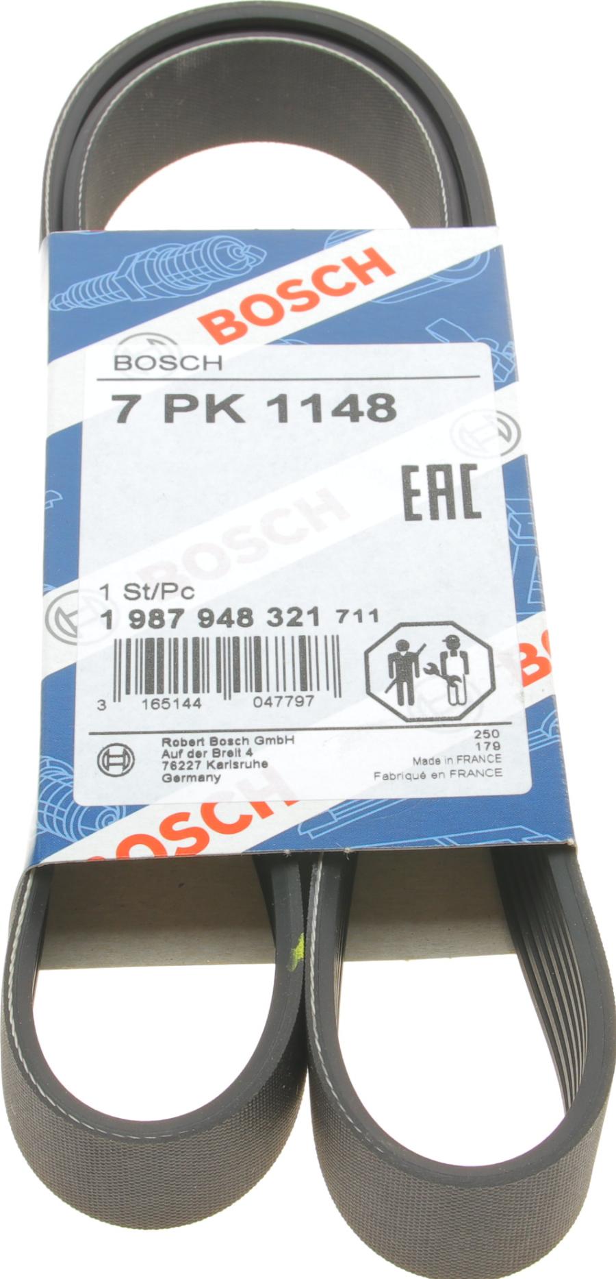 BOSCH 1 987 948 321 - Cinghia Poly-V www.autoricambit.com