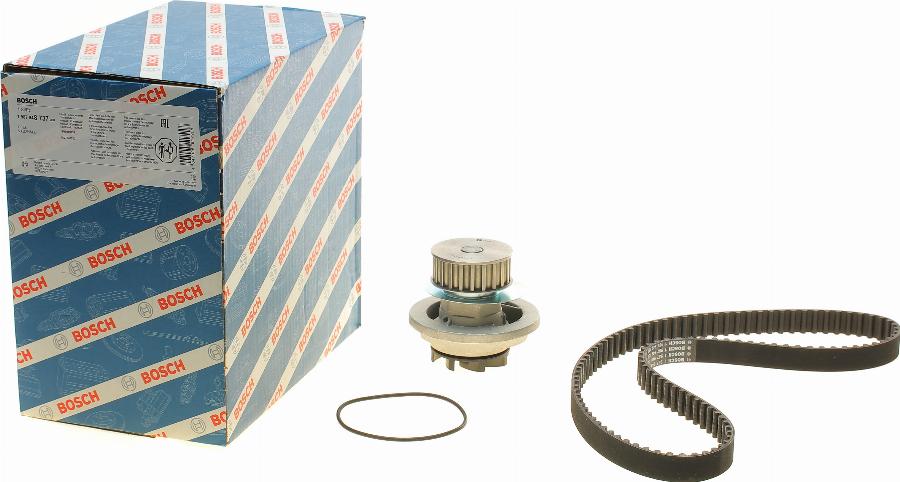 BOSCH 1 987 948 737 - Pompa acqua + Kit cinghie dentate www.autoricambit.com