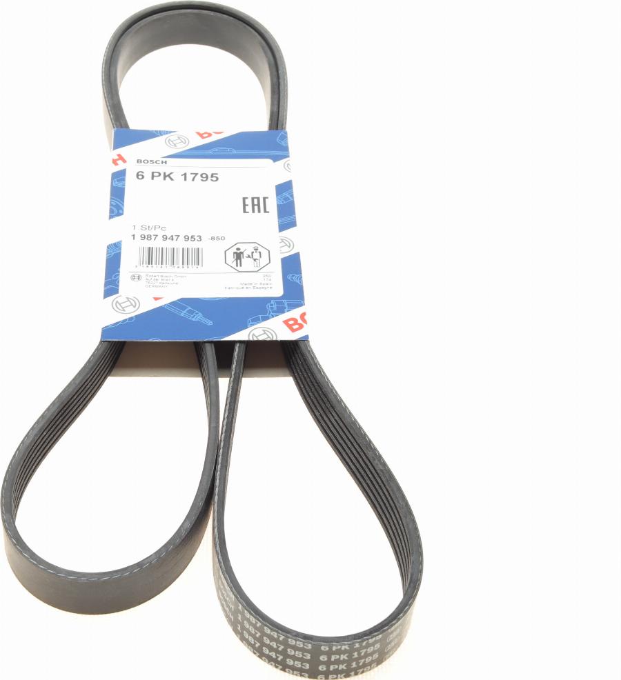 BOSCH 1 987 947 953 - Cinghia Poly-V www.autoricambit.com