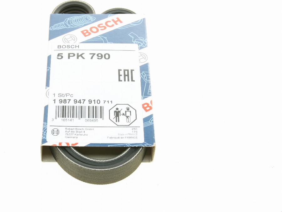 BOSCH 1 987 947 910 - Cinghia Poly-V www.autoricambit.com