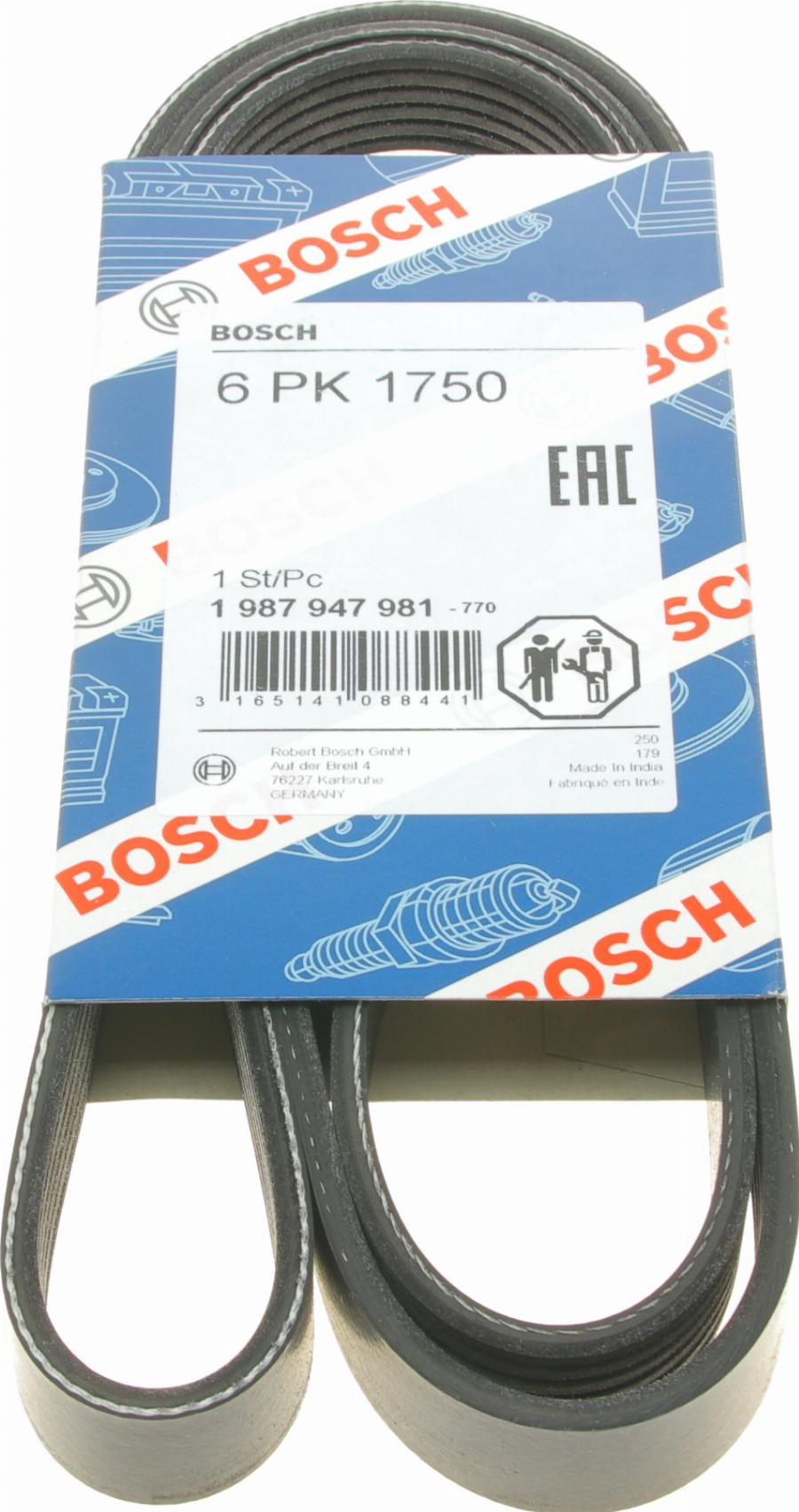 BOSCH 1 987 947 981 - Cinghia Poly-V www.autoricambit.com