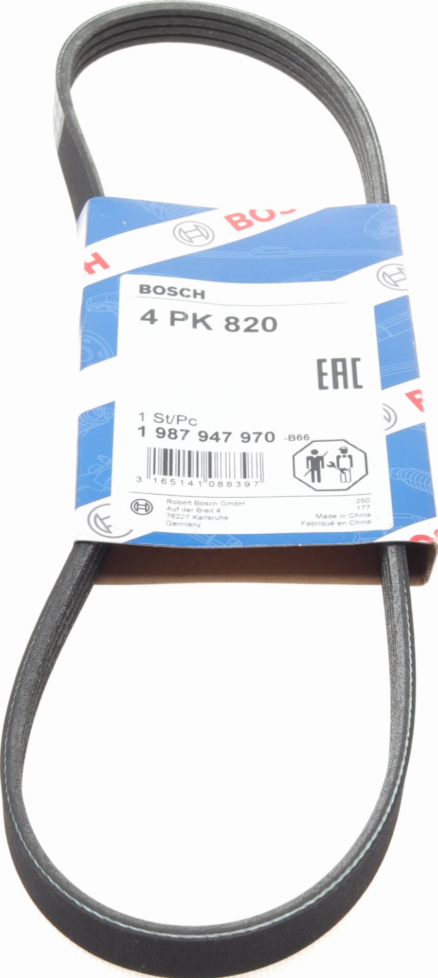 BOSCH 1 987 947 970 - Cinghia Poly-V www.autoricambit.com