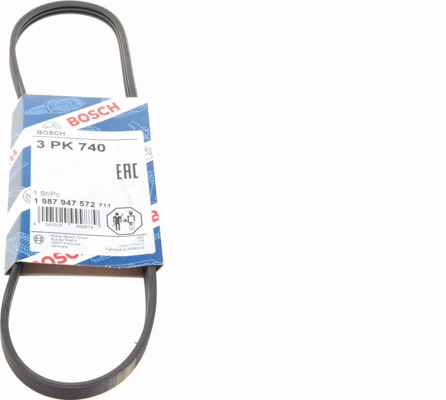 BOSCH 1 987 947 572 - Cinghia Poly-V www.autoricambit.com