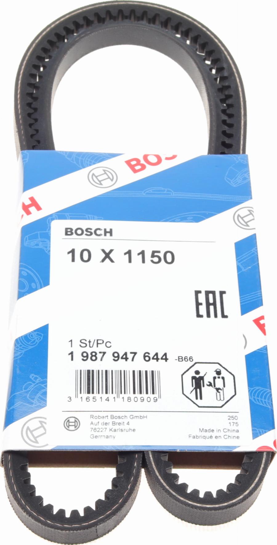 BOSCH 1 987 947 644 - Cinghia trapezoidale www.autoricambit.com