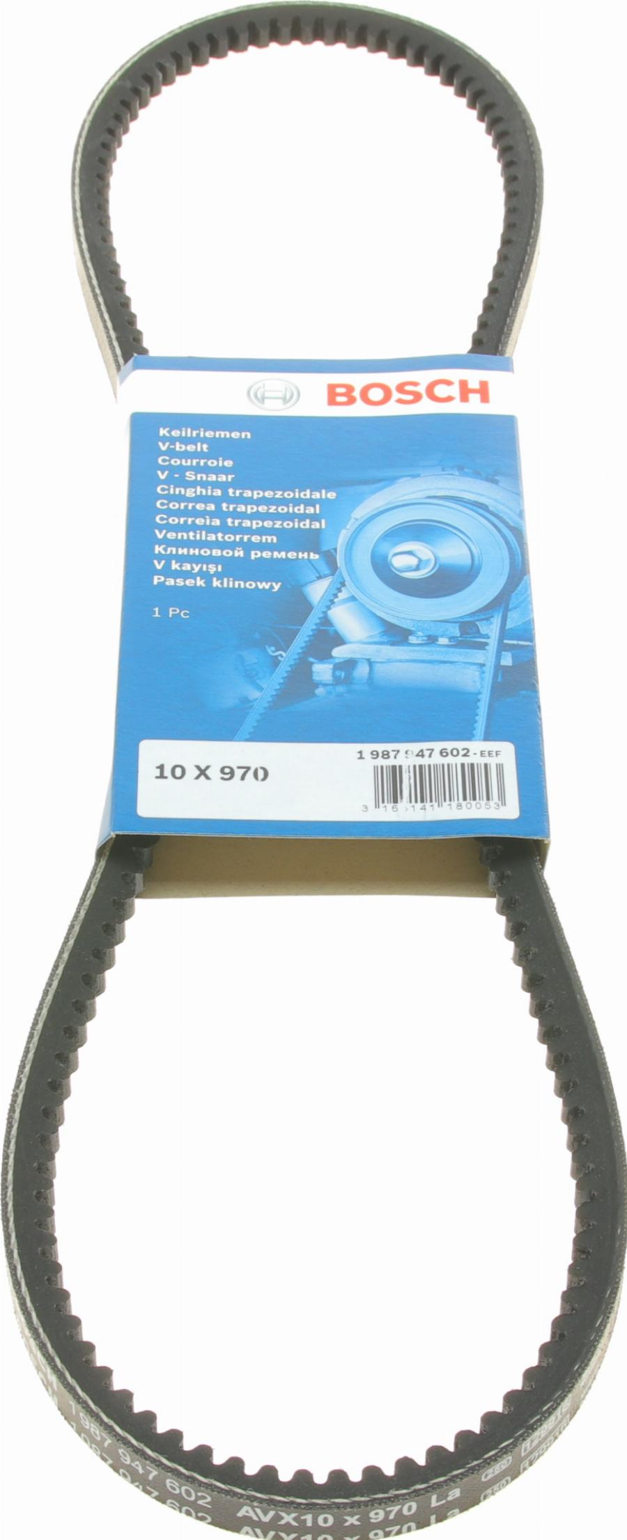 BOSCH 1 987 947 602 - Cinghia trapezoidale www.autoricambit.com