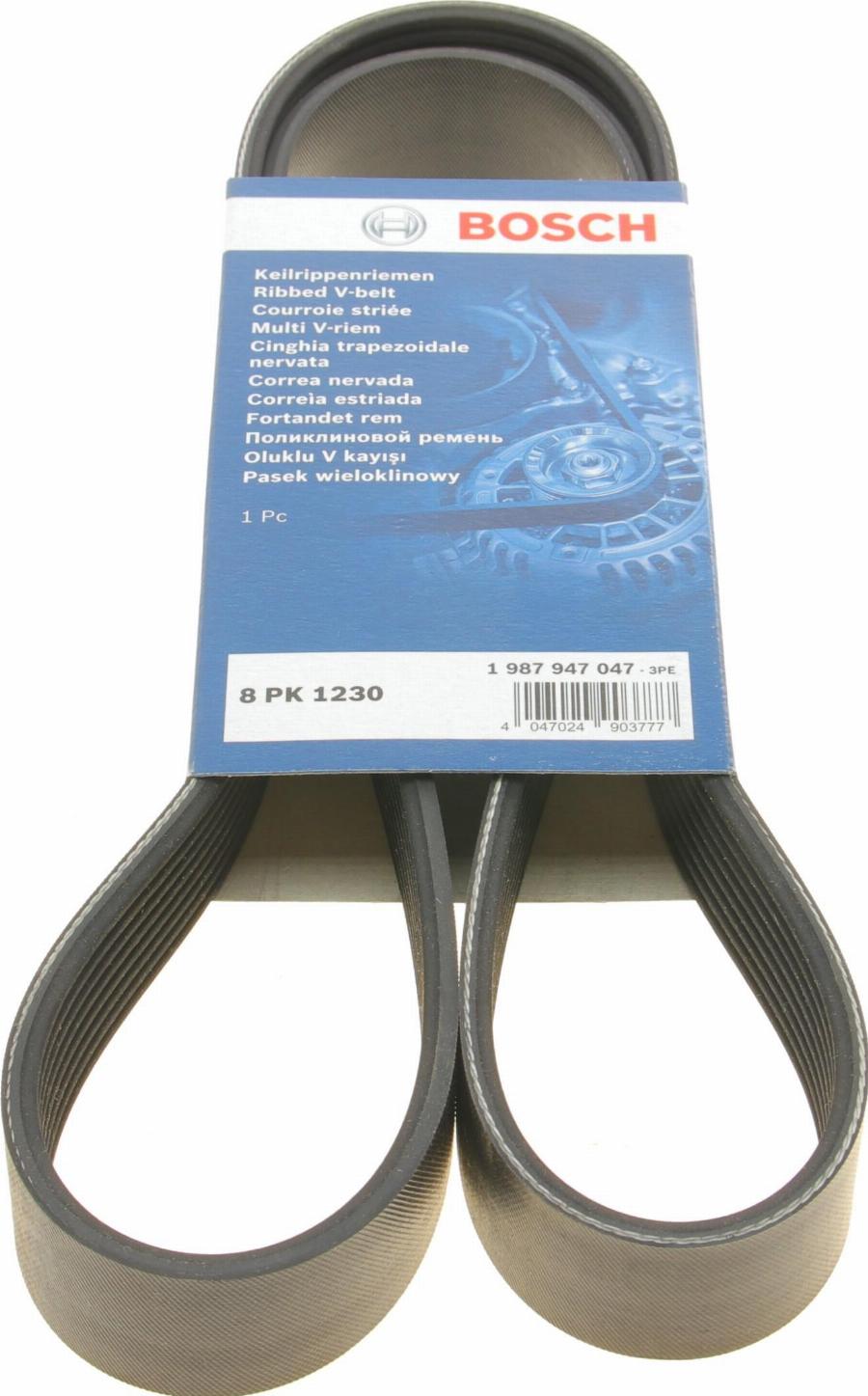 BOSCH 1 987 947 047 - Cinghia Poly-V www.autoricambit.com