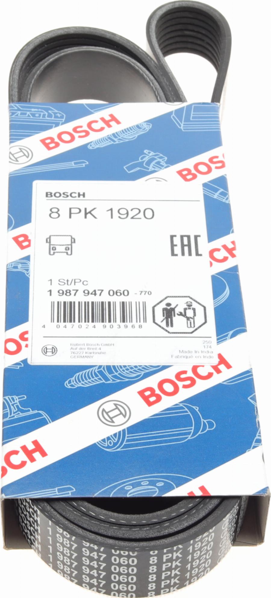 BOSCH 1 987 947 060 - Cinghia Poly-V www.autoricambit.com