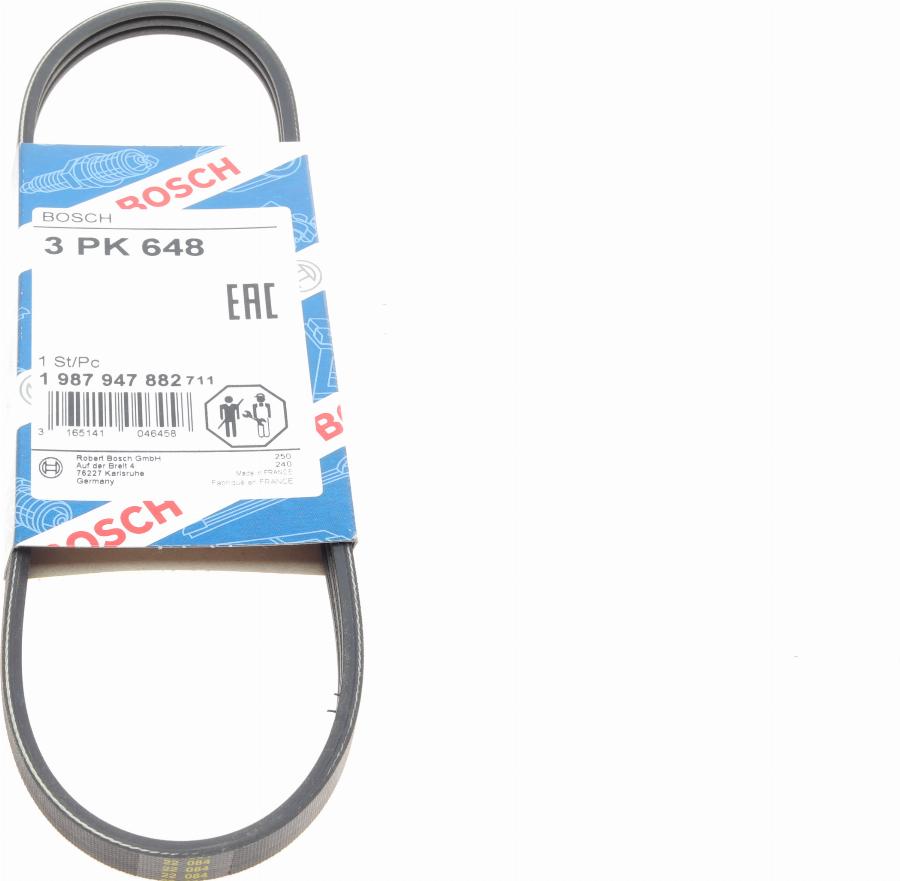 BOSCH 1 987 947 882 - Cinghia Poly-V www.autoricambit.com