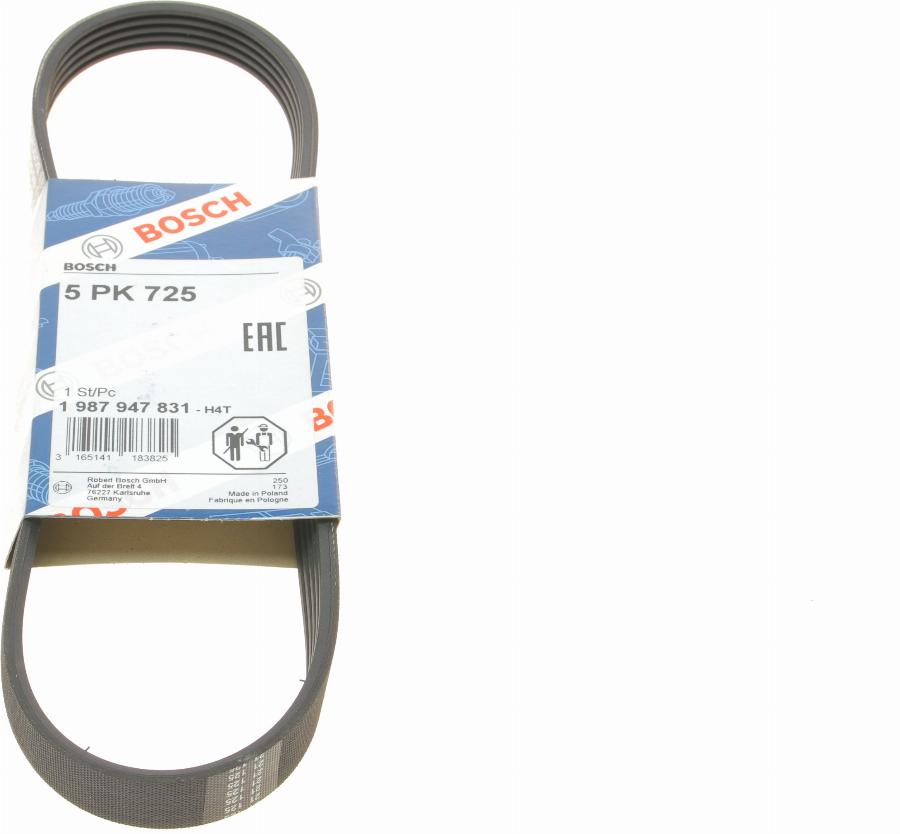 BOSCH 1 987 947 831 - Cinghia Poly-V www.autoricambit.com