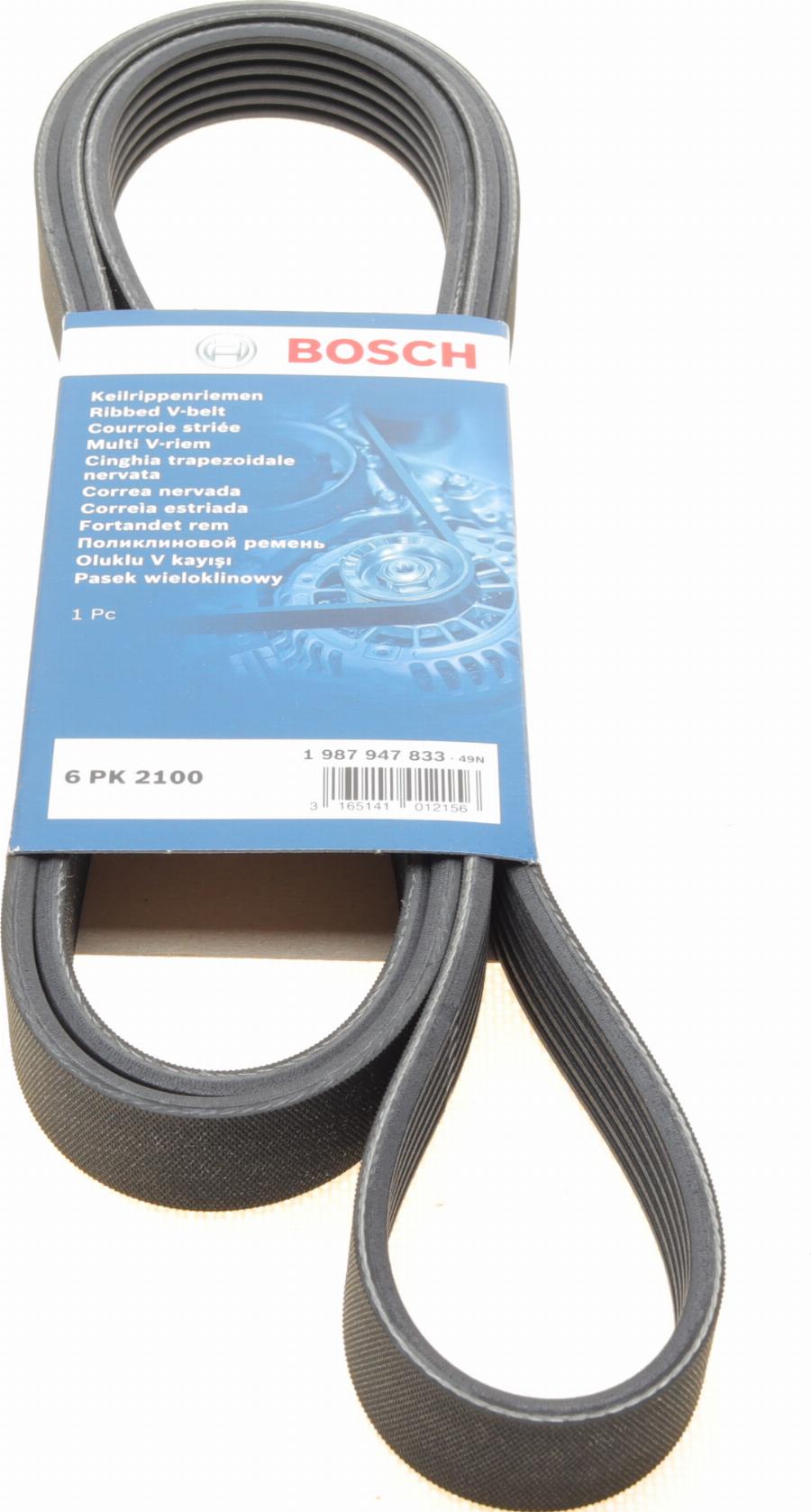 BOSCH 1 987 947 833 - Cinghia Poly-V www.autoricambit.com