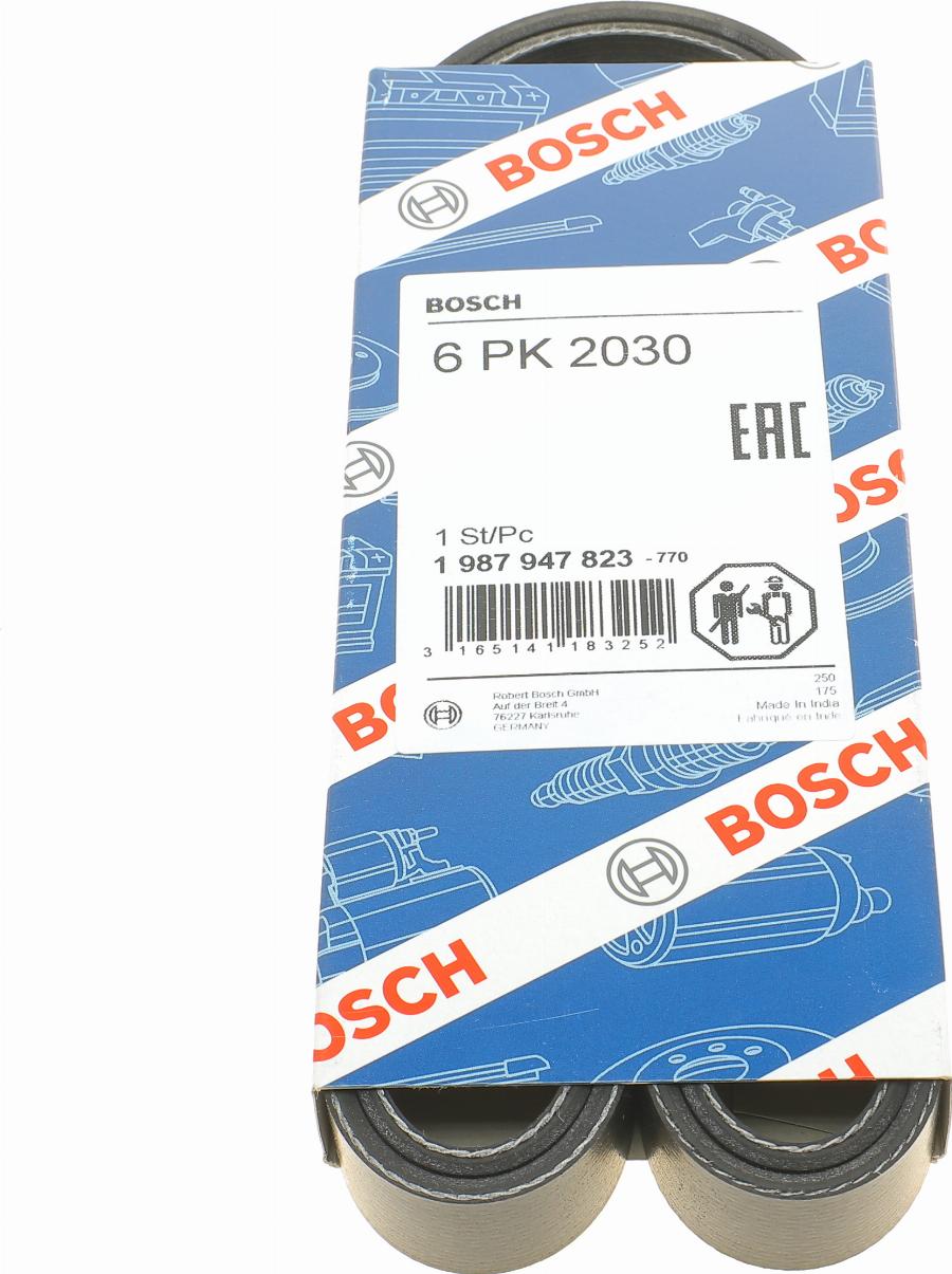 BOSCH 1 987 947 823 - Cinghia Poly-V www.autoricambit.com