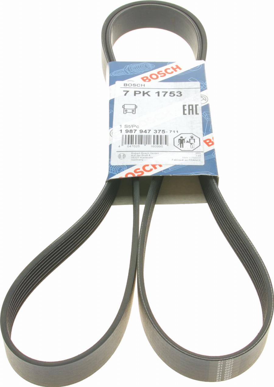 BOSCH 1 987 947 375 - Cinghia Poly-V www.autoricambit.com