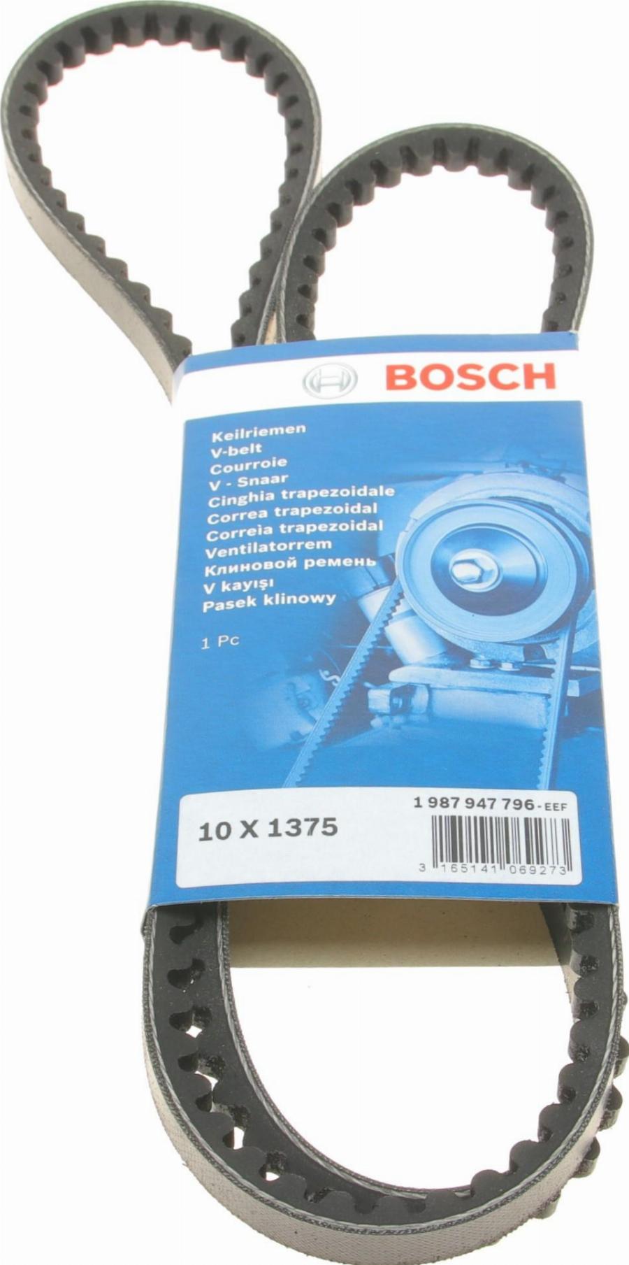 BOSCH 1 987 947 796 - Cinghia trapezoidale www.autoricambit.com